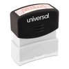 Universal Message Stamp, CANCELLED, Pre-Inked One-Color, Red UNV10045